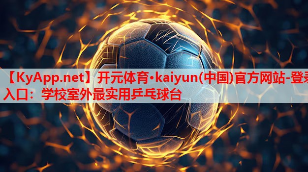 学校室外最实用乒乓球台
